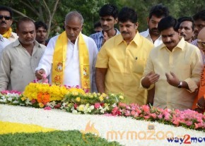Nandamuri Family at NTR Ghat  photo 75