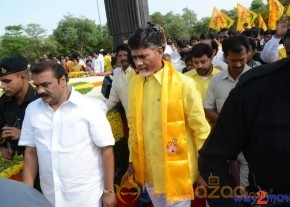 Nandamuri Family at NTR Ghat  photo 79