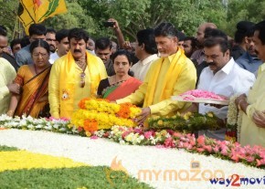 Nandamuri Family at NTR Ghat  photo 57