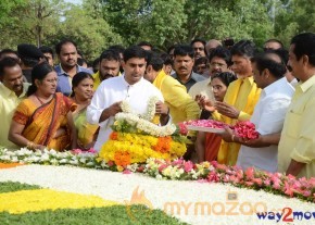 Nandamuri Family at NTR Ghat  photo 55