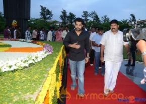 Nandamuri Family at NTR Ghat  photo 87