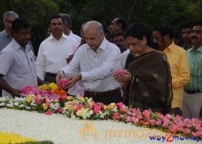 Nandamuri Family at NTR Ghat  photo 128