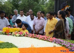 Nandamuri Family at NTR Ghat  photo 105