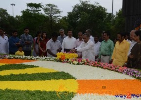 Nandamuri Family at NTR Ghat  photo 99