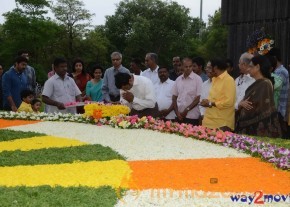 Nandamuri Family at NTR Ghat  photo 140