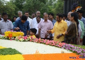 Nandamuri Family at NTR Ghat  photo 62