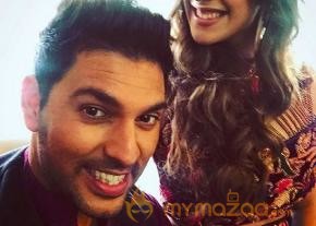 Yuvraj Singh and Hazel Keech photo 3