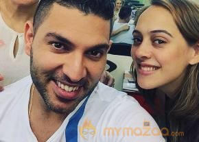 Yuvraj Singh and Hazel Keech photo 4