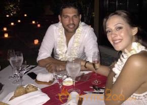 Yuvraj Singh and Hazel Keech photo 11