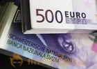 Euro edges down after mixed Australian jobs data