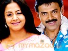 Jyothika with Venkatesh