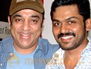 Kamal's pat for Karthi