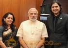 Ricky Kej meets Prime Minister Narendra Modi