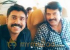 Nivin Pauly with Mammootty