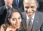 Mallika meets Obama