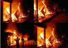 Rajanna set burnt, 70 lakhs property loss!