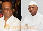 Rajinikanth Supports Anna Hazare 