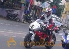 Ajith rides on BMW in ECR