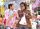 Santhanam shares good vibes with Rajinikanth