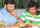 Chiru laughs with Sampoo