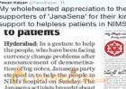 Janasena Activists Inspiring Gesture, Pawan's Praises