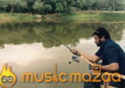 Megastar Chiranjeevi fishing in pond Video Here