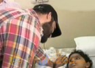 NTR met his ailing fan Srinidhi