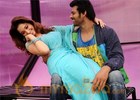 Prabhas and Tamanna in Baahubali song shoot