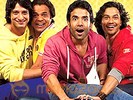 Tusshar, Sharman, Kunal, Rajpal - Kiska 'Dhol' bajega?