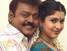 Vijayakanth flexes his muscles