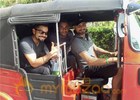 Driving a 'tuk-tuk', playing badminton: Team India take a break