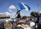 Violence mars rally to celebrate Argentina's World Cup performance