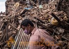 Nepal rescuers uncover victims of earthquake-triggered mudslide that wiped out village