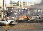 Bomb attack near Nigeria church kills 40 