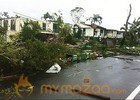 Mini-tornado rips through Australian city 