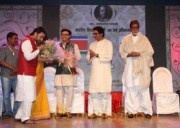 Amitabh Bachchan- Raj Thackeray at MNS 7th Anniversary Photos 