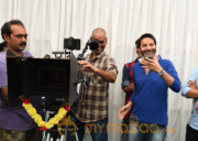 Nithin, Pawan Kalyan,Trivikram New movie Launch Photos