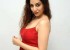  Surabhi Red Color Cami Slip Dress Photo Shoot 