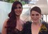 Katrina strikes a pose with Julianne Moore