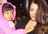 Top Heroine's sick Daughter in Caravan!